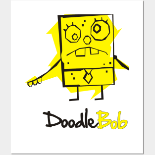 doodle bob Posters and Art